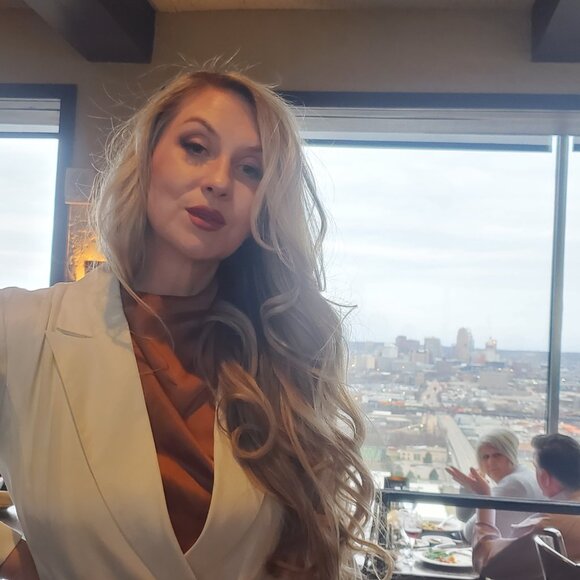 Third Form Move on Maxi Blazer off white size M US 6 - Picture 5 of 5